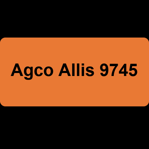 Agco Allis 9745